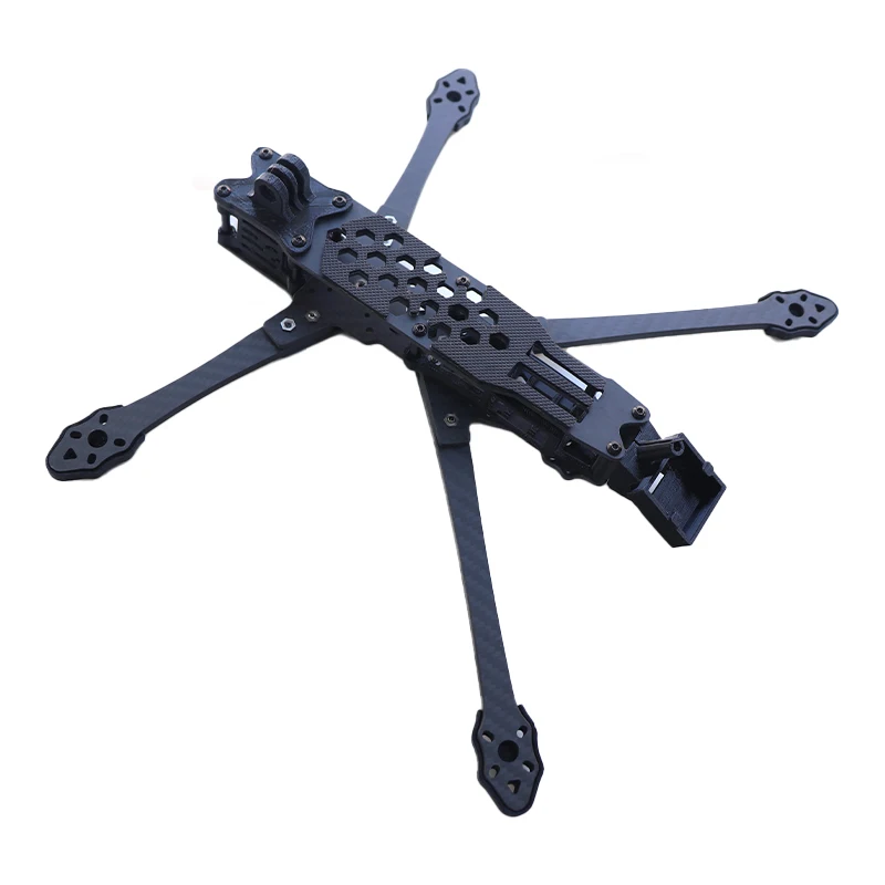 Fpv Drone Kit - ドローンHSKRC-AK ccカーボンファイバーfpv長距離フレームキット,アナログデジタルドローン,dji vistaユニットfpv用のフリースタイルキット,7インチ