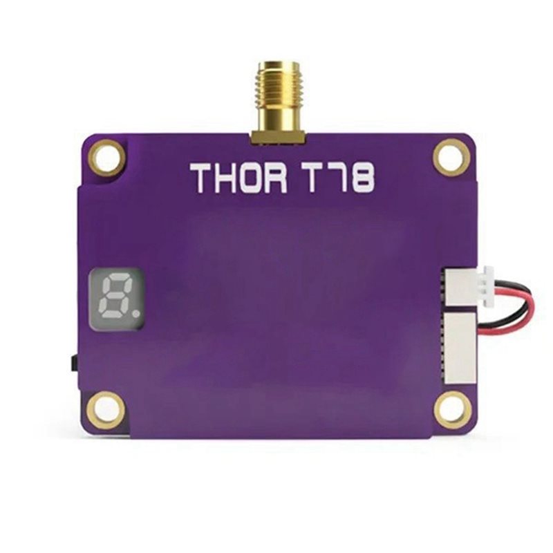 Fpv Drone Transmitter - WOWFU-THOR T78 3W FPVビデオトランスミッター 7.2G-8G 長距離VTX