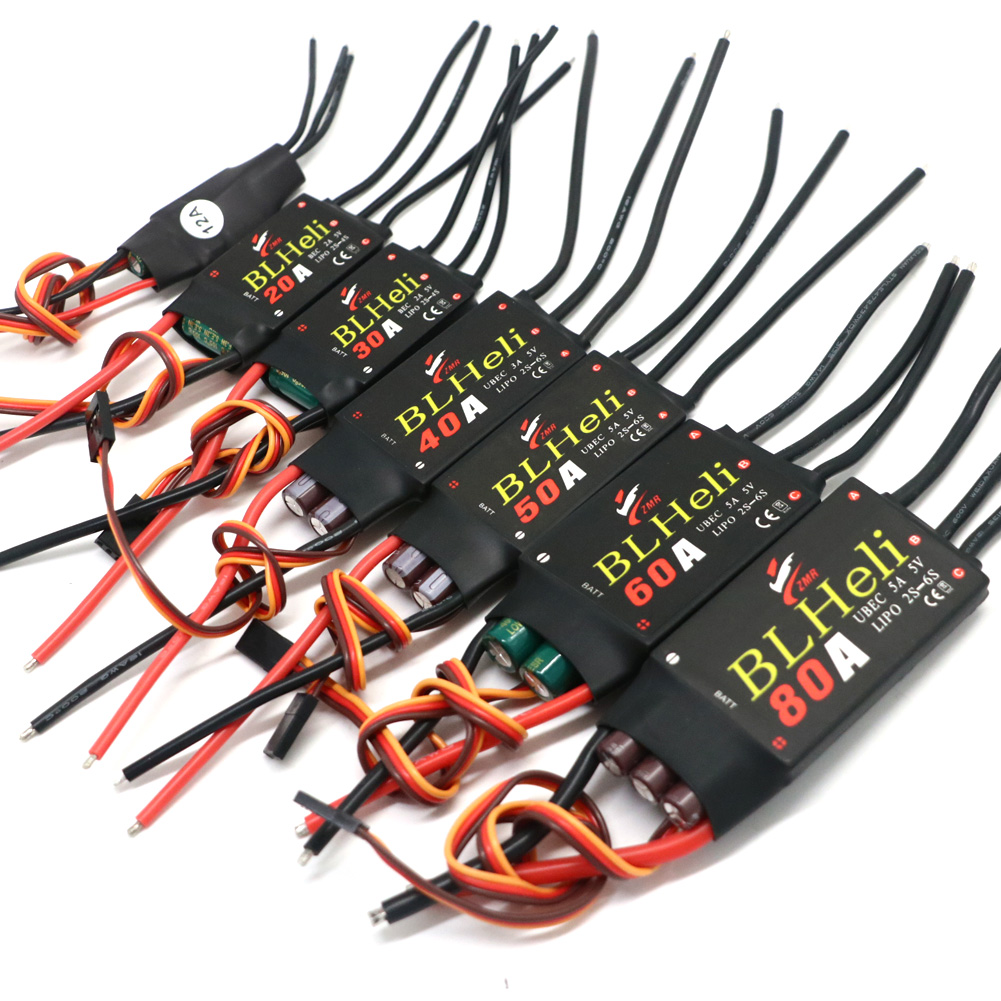 Fpv Drone Quadcopter - BLHeliブラシレスESC 80A 12A 20A 30A 40A