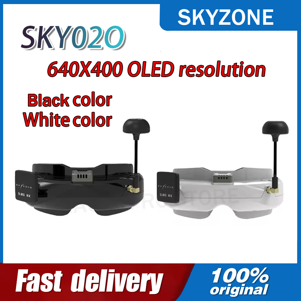 SKYZONE SKY02O OLED 5.8GHz 2S- - Fpv Drone Goggles のレビューと価格