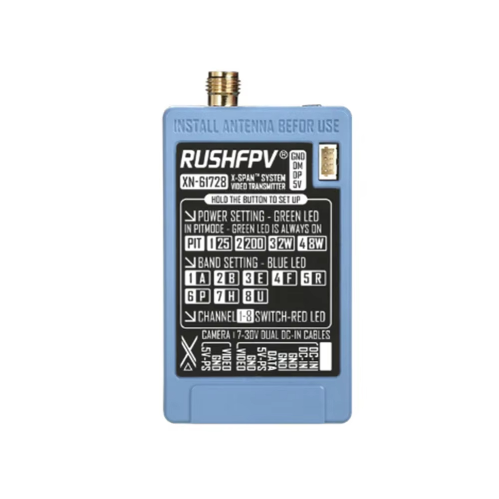 RUSHFPV 6.1‑7.2G 8W X61728 VTX - Fpv Drone Antenna のレビューと価格