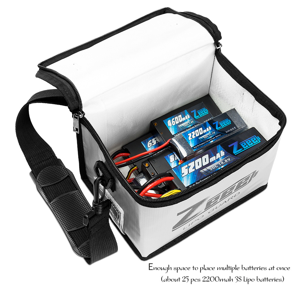 Zeee リポバッテリー安全バッグ 215*145*165  - Fpv Drone Bag のレビューと価格