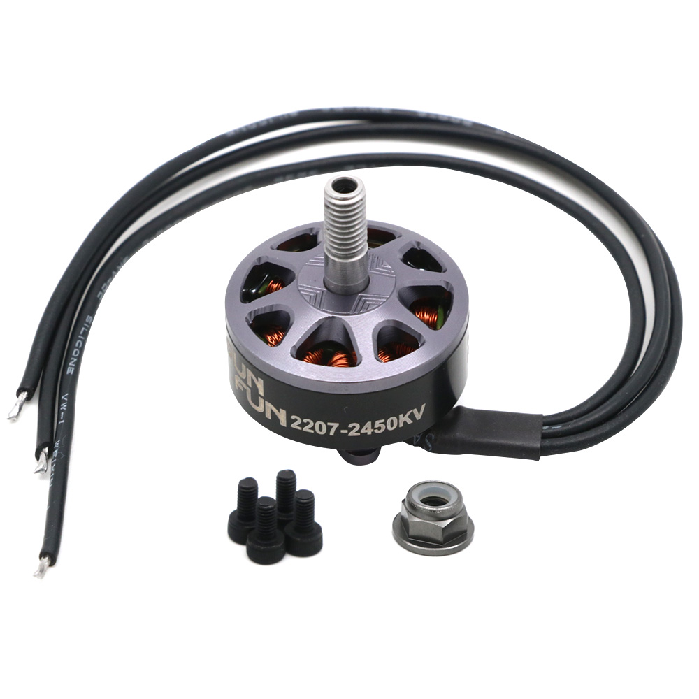 1/4個セット Sun Fun 2207 ブラシレスモーター - Fpv Drone Kit のレビューと価格