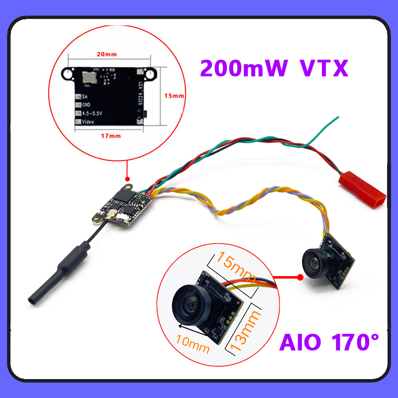 SLONWAKE 5.8G 1200TVL FPV カメラ  - Fpv Drone Receiver のレビューと価格