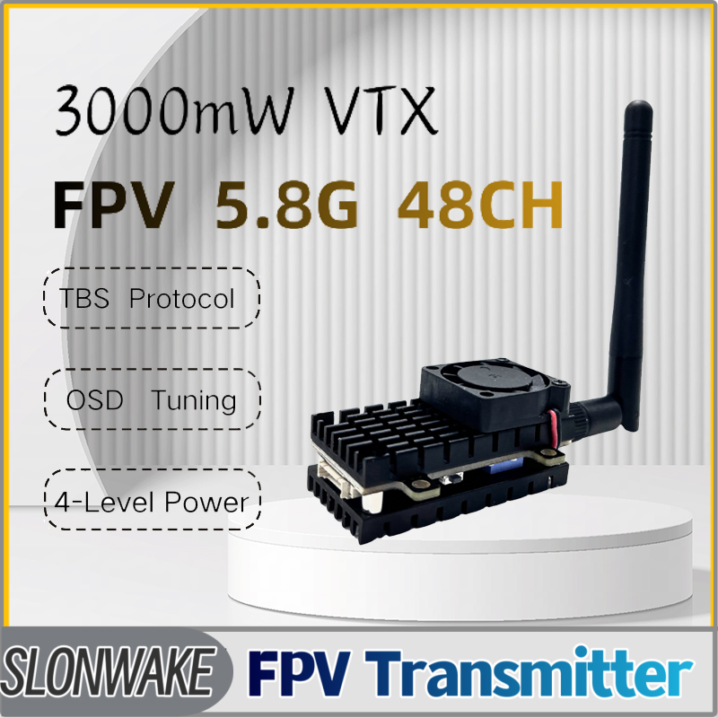SLONWAKE 5.8G 3000mW シミュレーション  - Fpv Drone Transmitter のレビューと価格