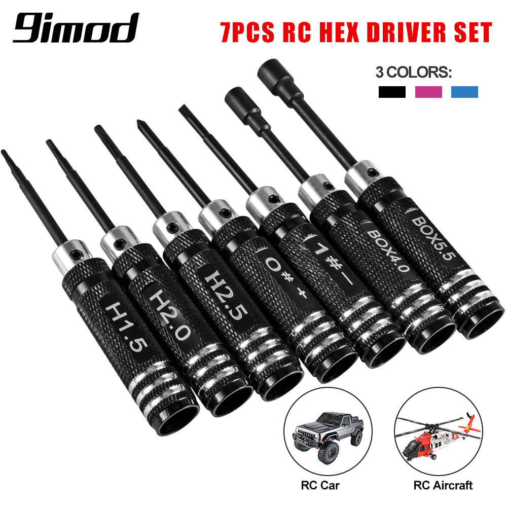 9IMOD RC 六角ドライバーセット金属ドライバーツール六 - Fpv Drone Tool Kit のレビューと価格