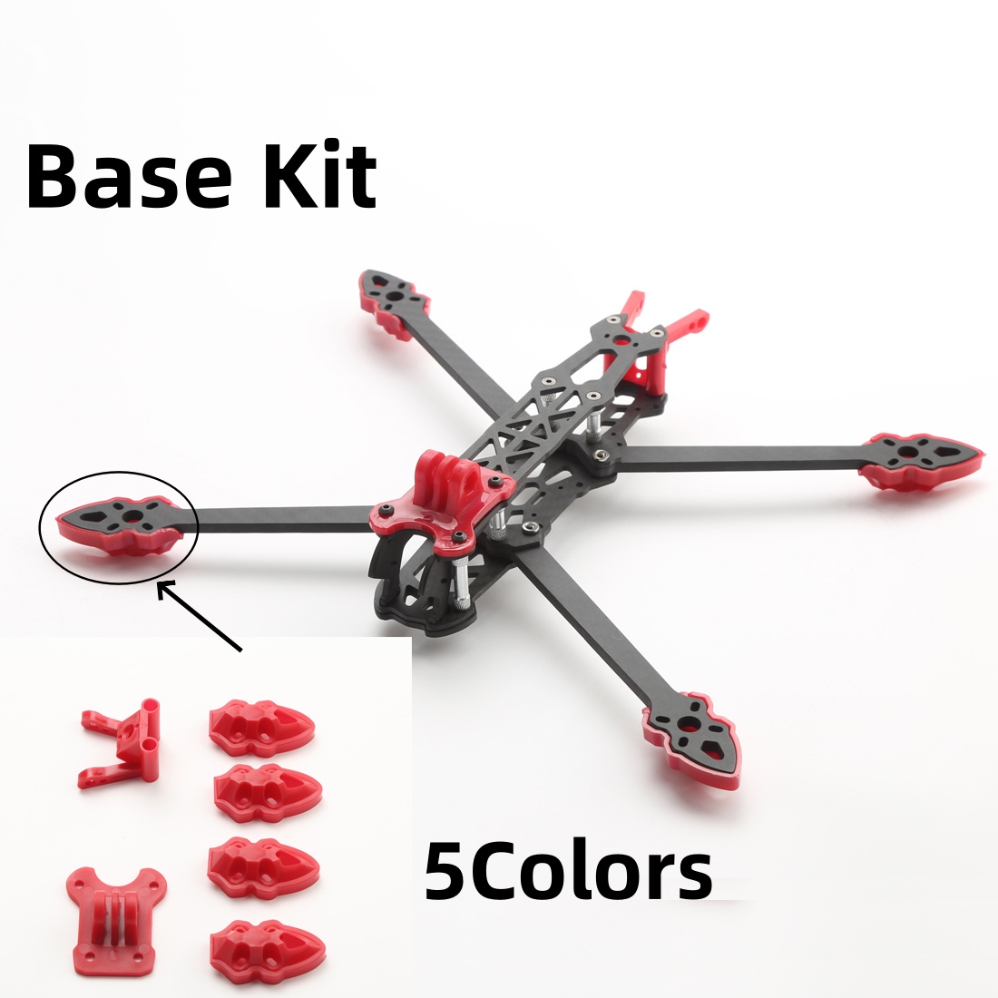 Mark4 5インチ/7インチFPVフレーム3Dプリントキッ - Fpv Drone Tool Kit のレビューと価格