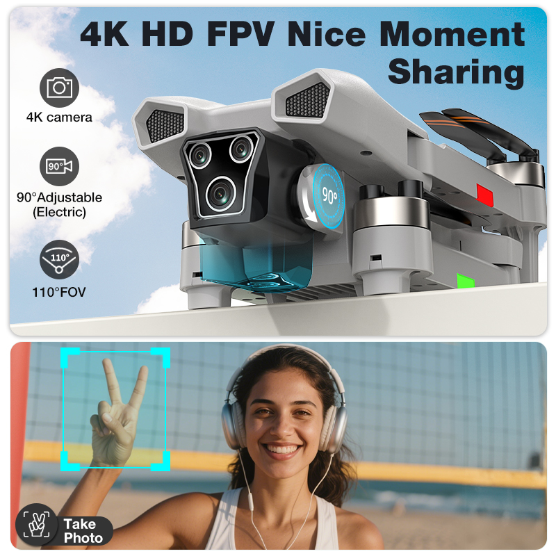 新型ホットL017プロドローン ブラシレス 3Dロール 36 - Fpv Drone Charger のレビューと価格
